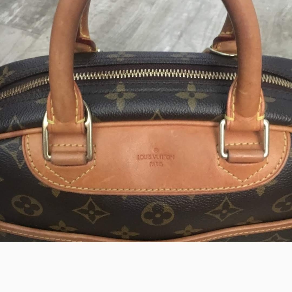 Louis Vuitton Monogram Vintage Trouville Satchel - Picture 7 of 8